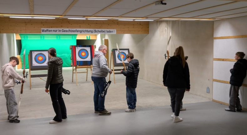 Pfadfinder zum Besuch